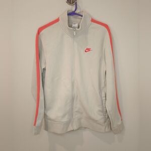 Nike brushed back track jacket